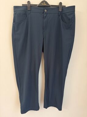 Johnnie-O Pants Men’s Blue Grey Prep-Formance 40x 24 Trousers Performance